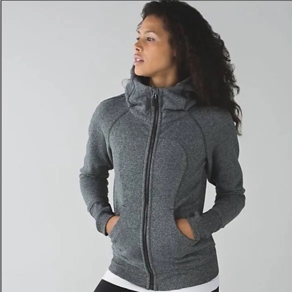 Lululemon Scuba Charcoal Zip-Up Hoodie - Picture 1 of 1